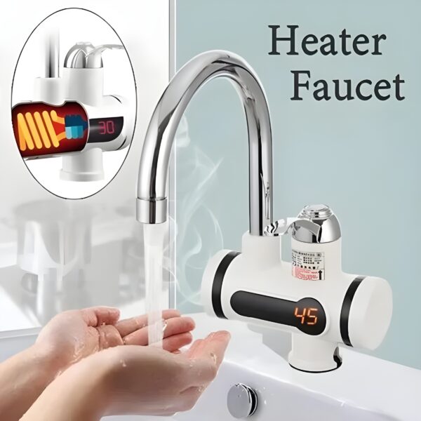 Rechargeable Electric Heating Water Faucet